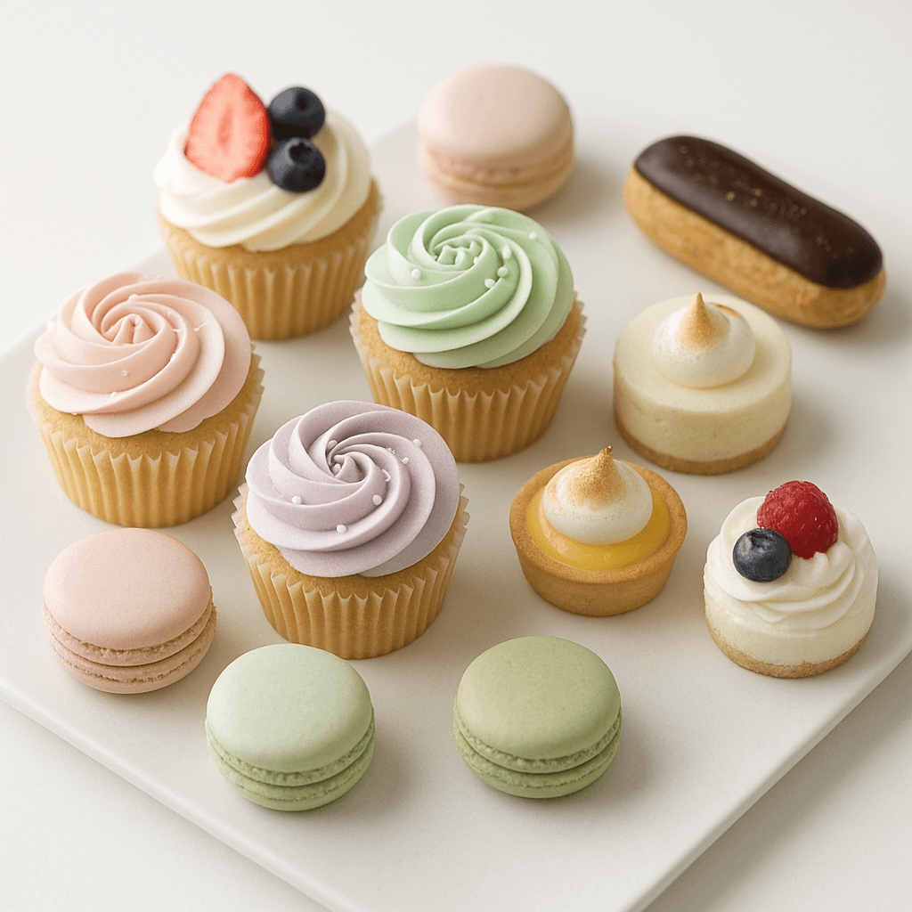 Cupcakes y mini postres